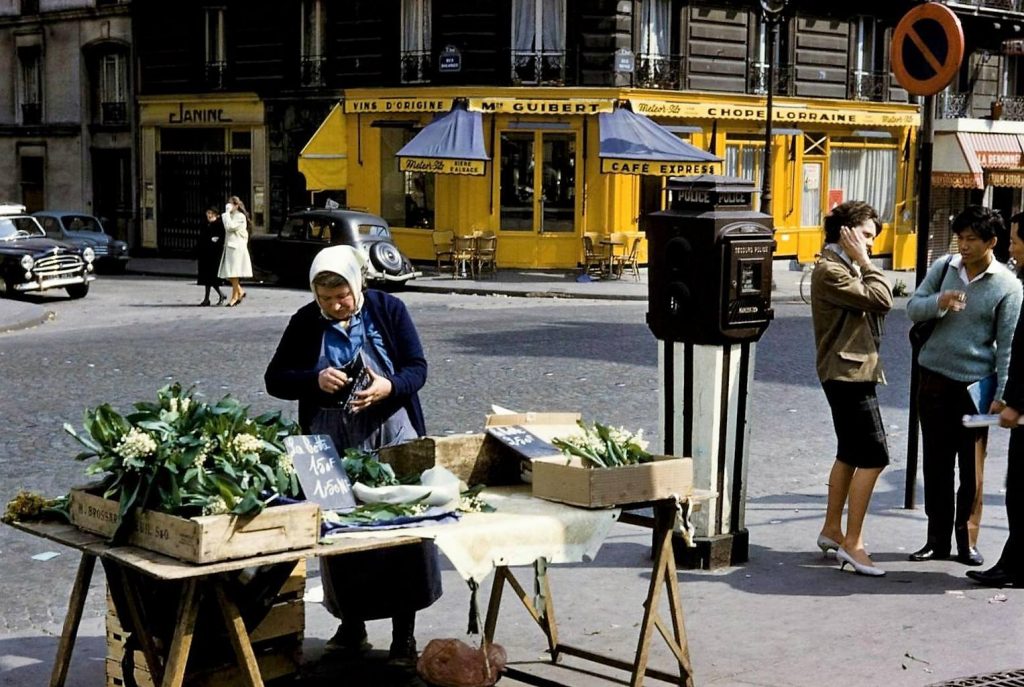 Rue Monge 1962